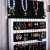 Free shipping Jewelry Organizer Wall/Door Mounted Lockable Jewelry Cabinet with Mirror Space Saving Jewelry Storage Cabinet