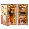 CuteBee Handmade Craft Japanese Theme Sakura Theme Diy Book Nook With Light Night Light Model Dollhouse