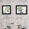 Trendy Decor 4U "Get on Your Bike and Scatter Your Joy" Framed Wall Art for Living Room, Wall Art Print for Home Decor