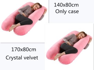 U-shape pillow (Option: Combination-Combination-Pink)